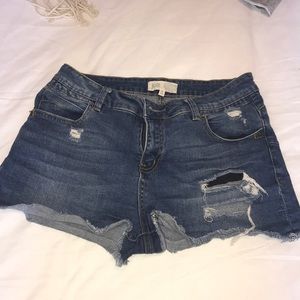 Jolt jean shorts